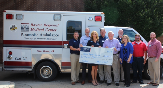 Arvest Ambulance campaign gift group